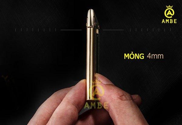 Bật lửa gas đá siêu mỏng Promise BNC007-G11
