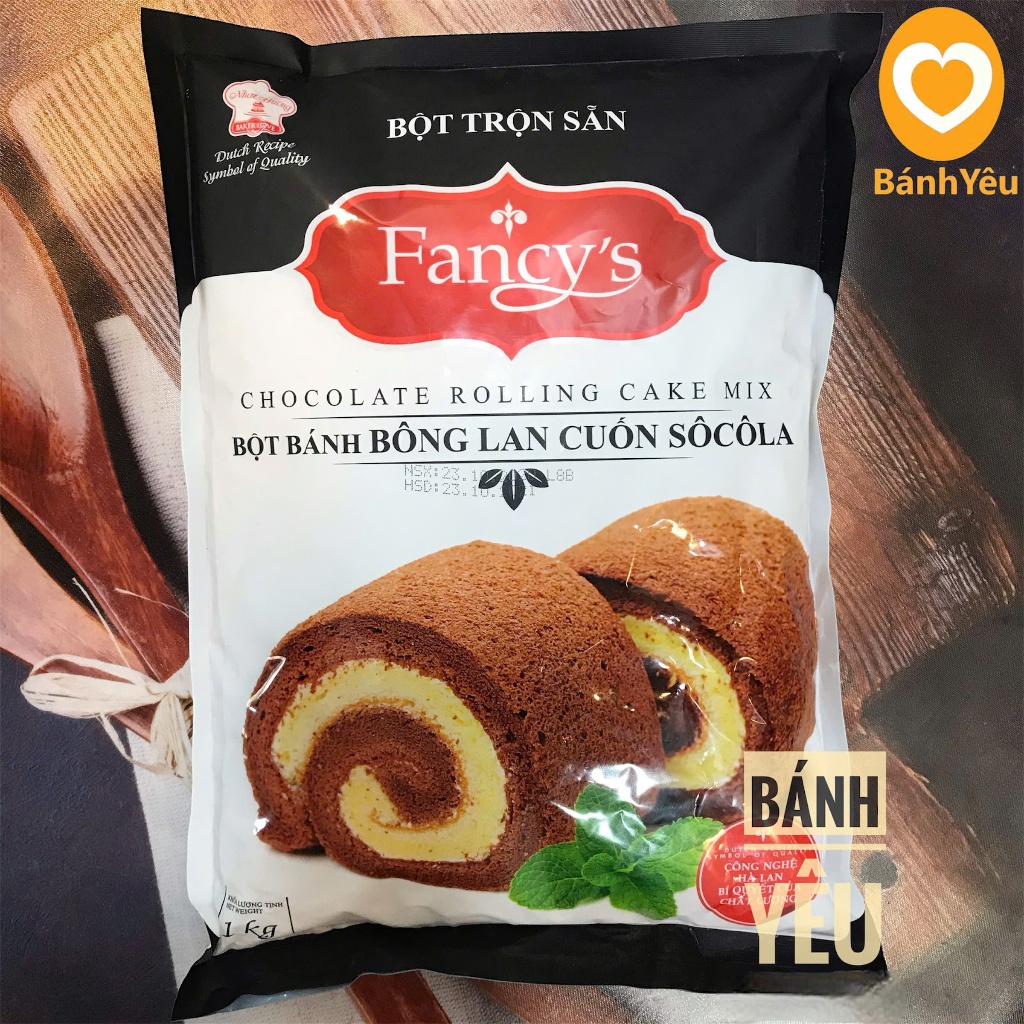 Bột bánh bông lan SOCOLA Fancys 1kg