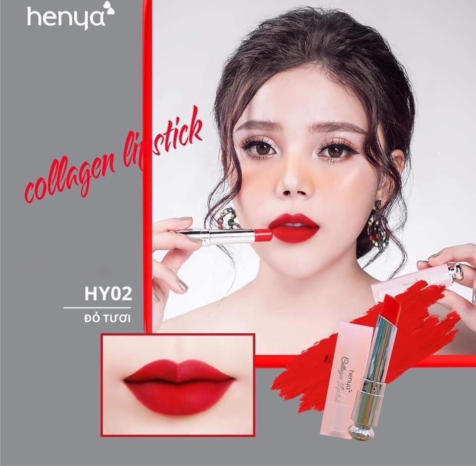 (CHÍNH HÃNG) Son lì collagen Las beauty