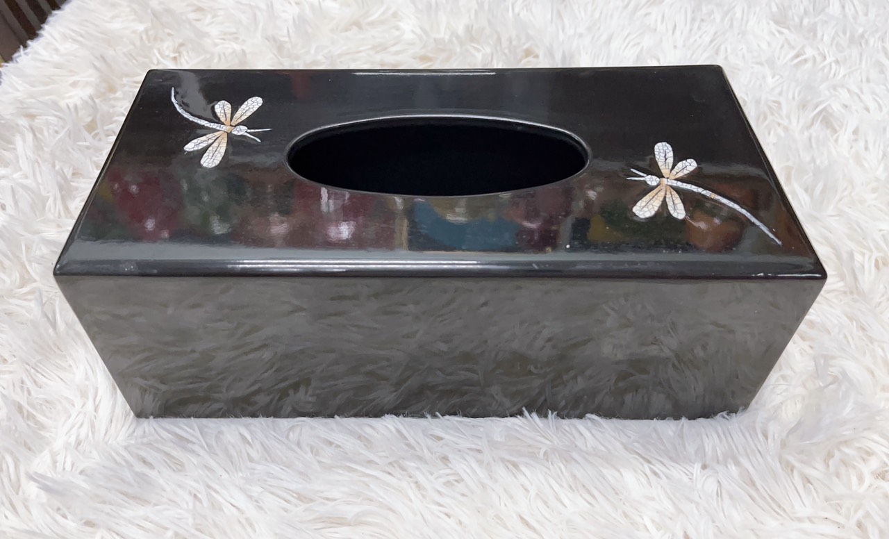 Hộp Đựng Khăn Giấy Hoa Mai Cao Cấp Thanh Bình Lê