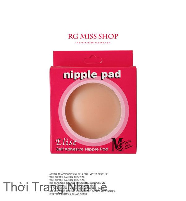 [HCM]Combo 4 miếng dán đầu ti silicone -LN099