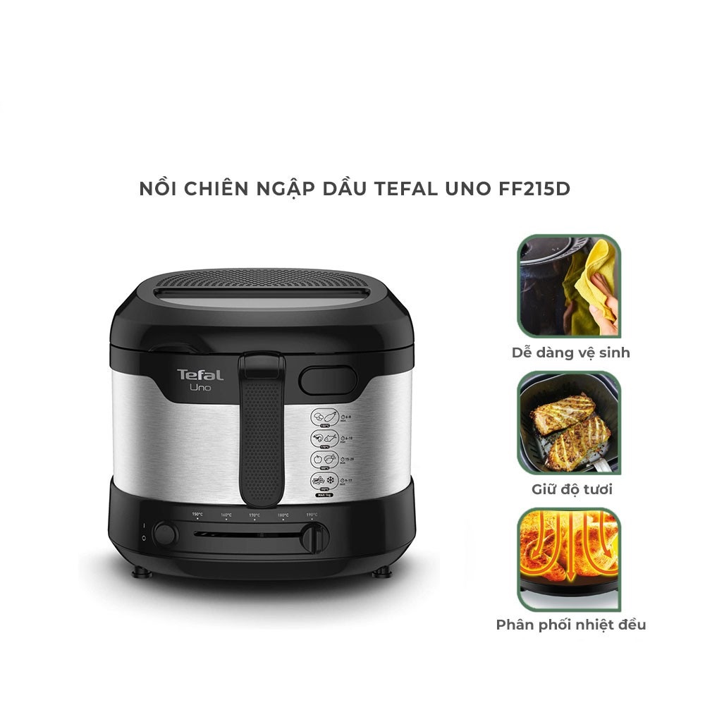 Nồi chiên ngập dầu Tefal FF215D