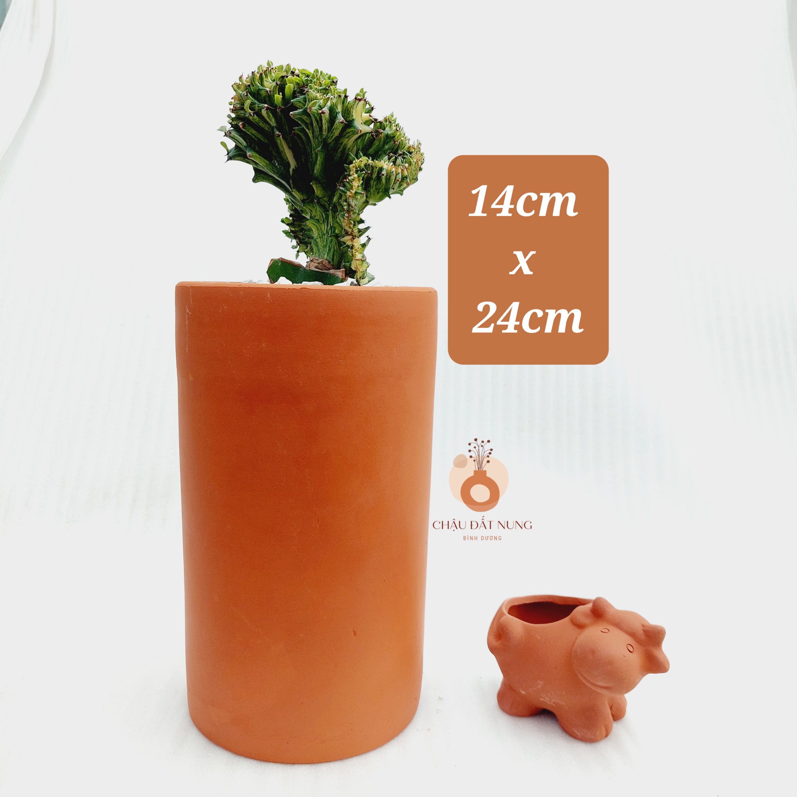 Terracotta pots vase ocean-pots 3 feet, mouth pot 16cn, high toe 14cm, high vacuum 8cm