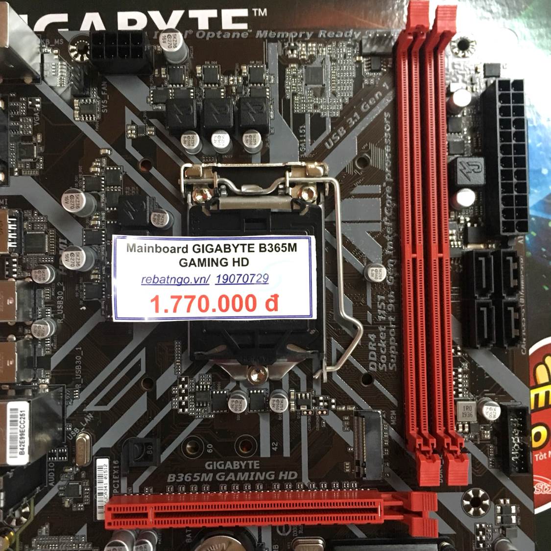 Mainboard GIGABYTE B365M GAMING HD