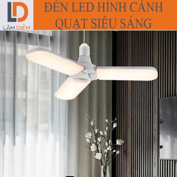 Bóng đèn led siêu sáng hình cánh quạt