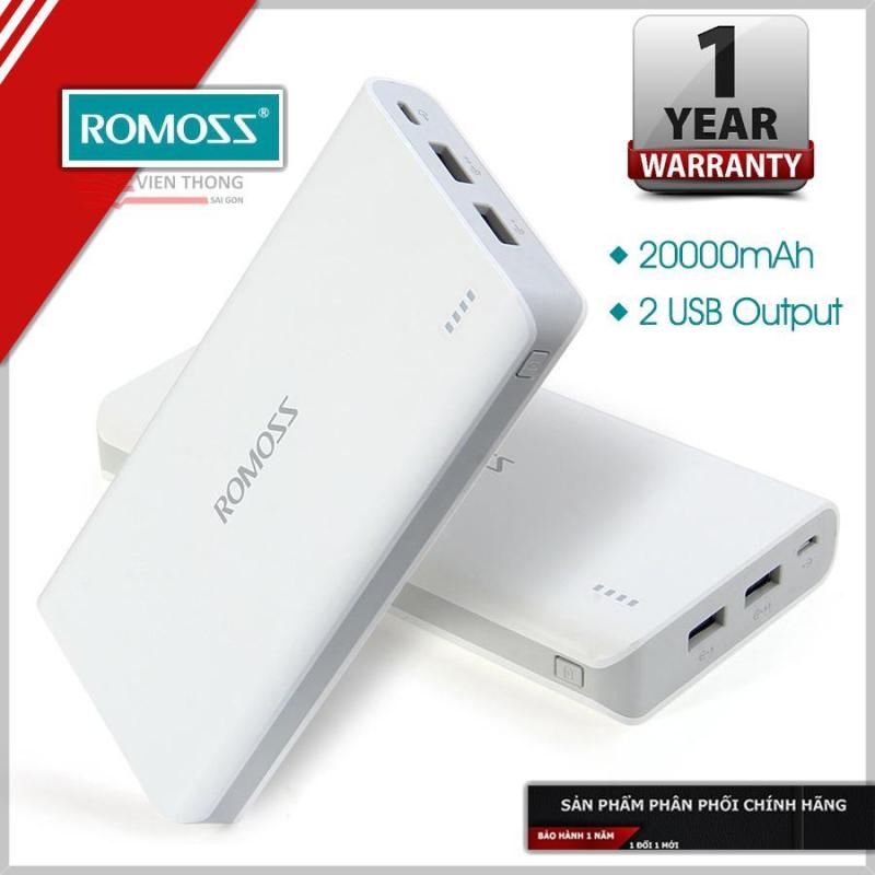 Giá Pin dự phòng Romoss 20000mah - pin trâu - giá hủy diệt