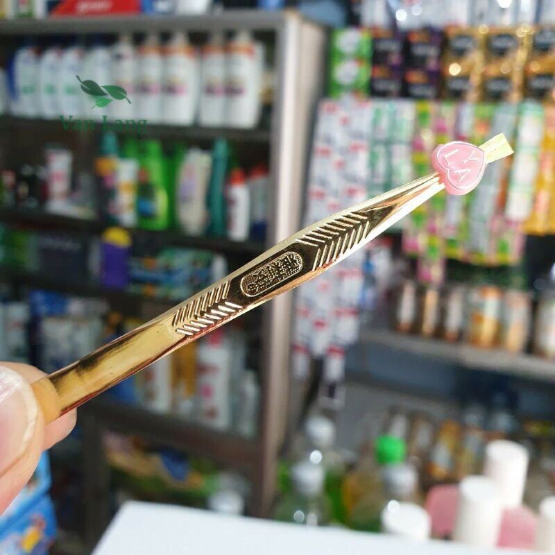 Nhíp nhổ lông, nhổ tóc màu vàng