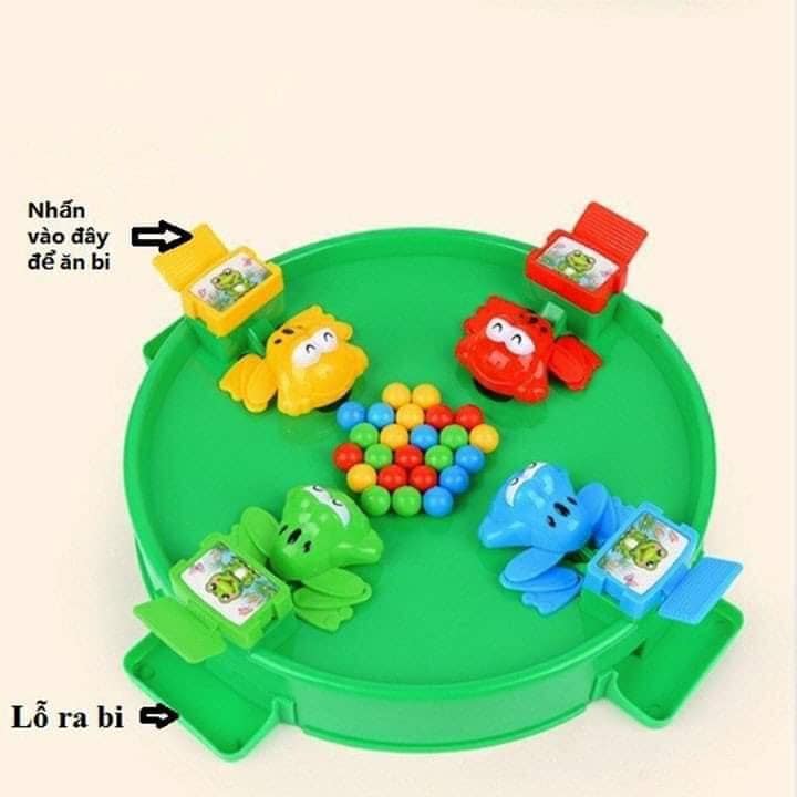 Bồ đồ chơi ếch ăn bi