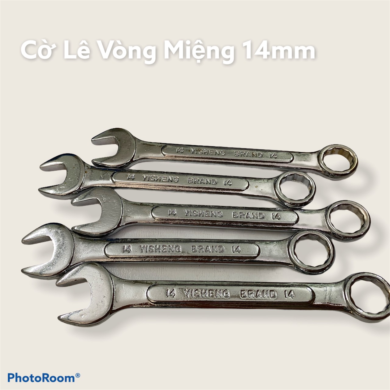 Cờ lê vòng miệng 14mm 2 đầu