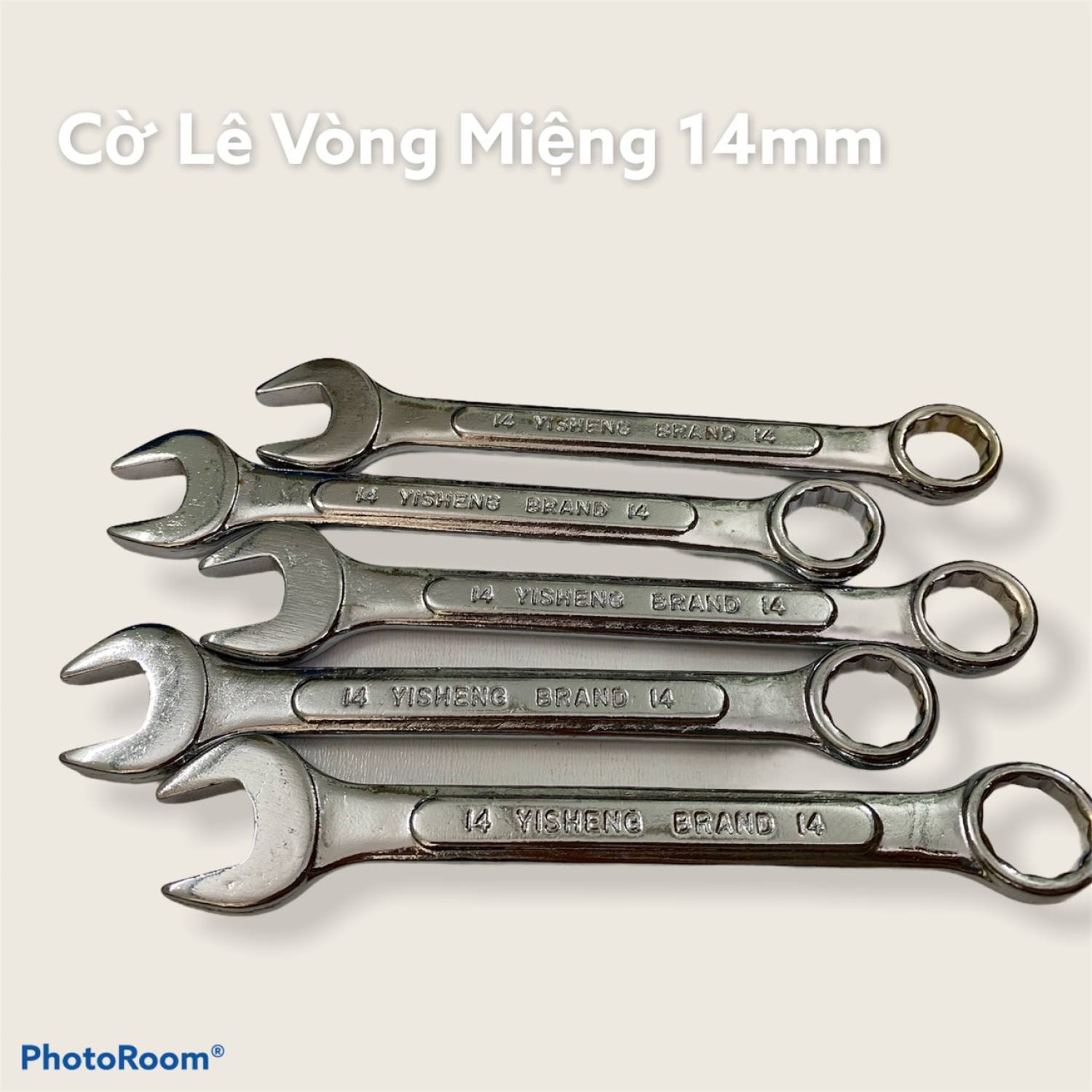 Cờ lê vòng miệng 14mm 2 đầu