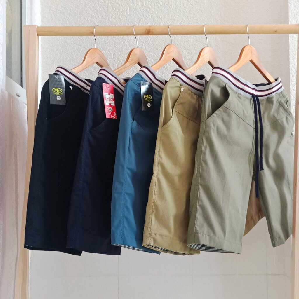 [HCM]Quần Sọt Kaki Nam Lưng Thun LD14.