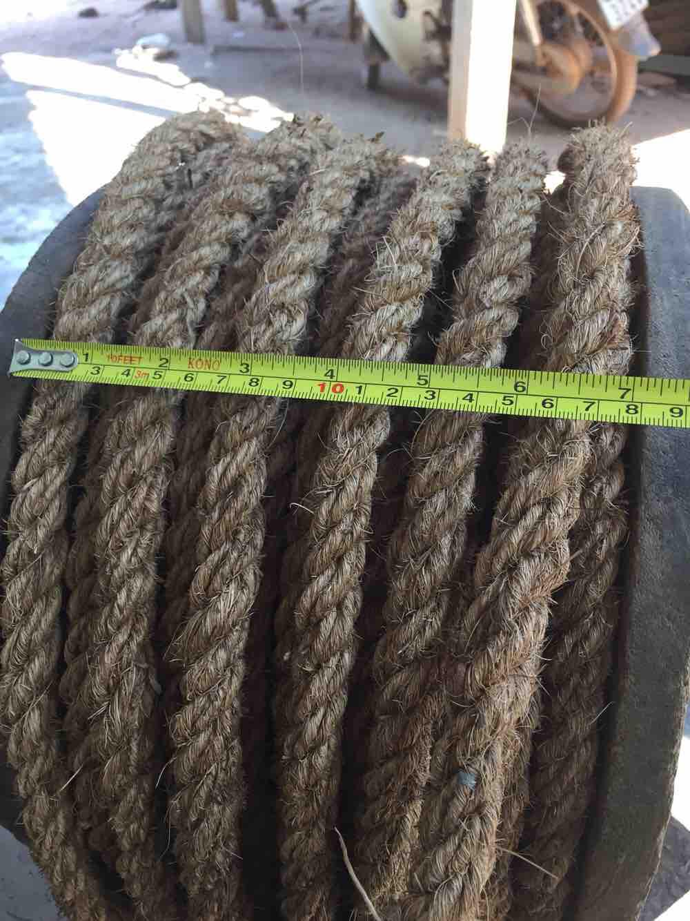 Cuộn 25m dây thừng xơ dừa, đường kính 15mm