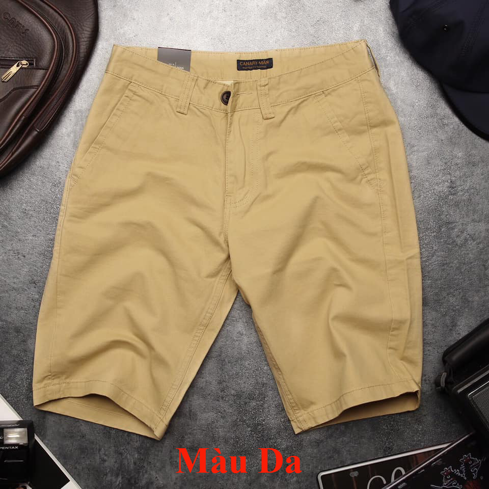 QUẦN SHORT NAM CAO CẤP MÀU XÁM NHẠT