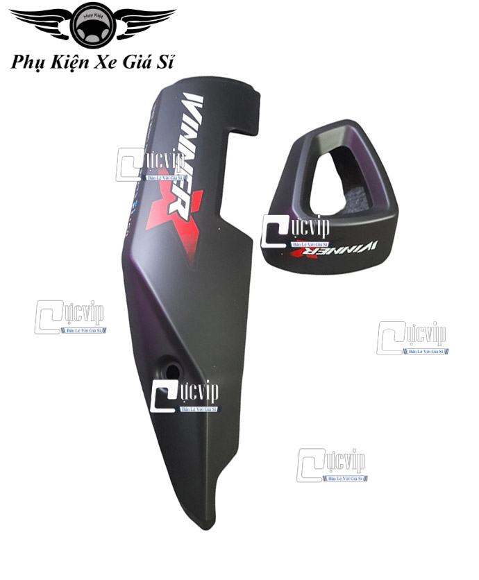 Combo Ốp Che Pô Và Chụp Đích Pô Xe Winner X MS4326