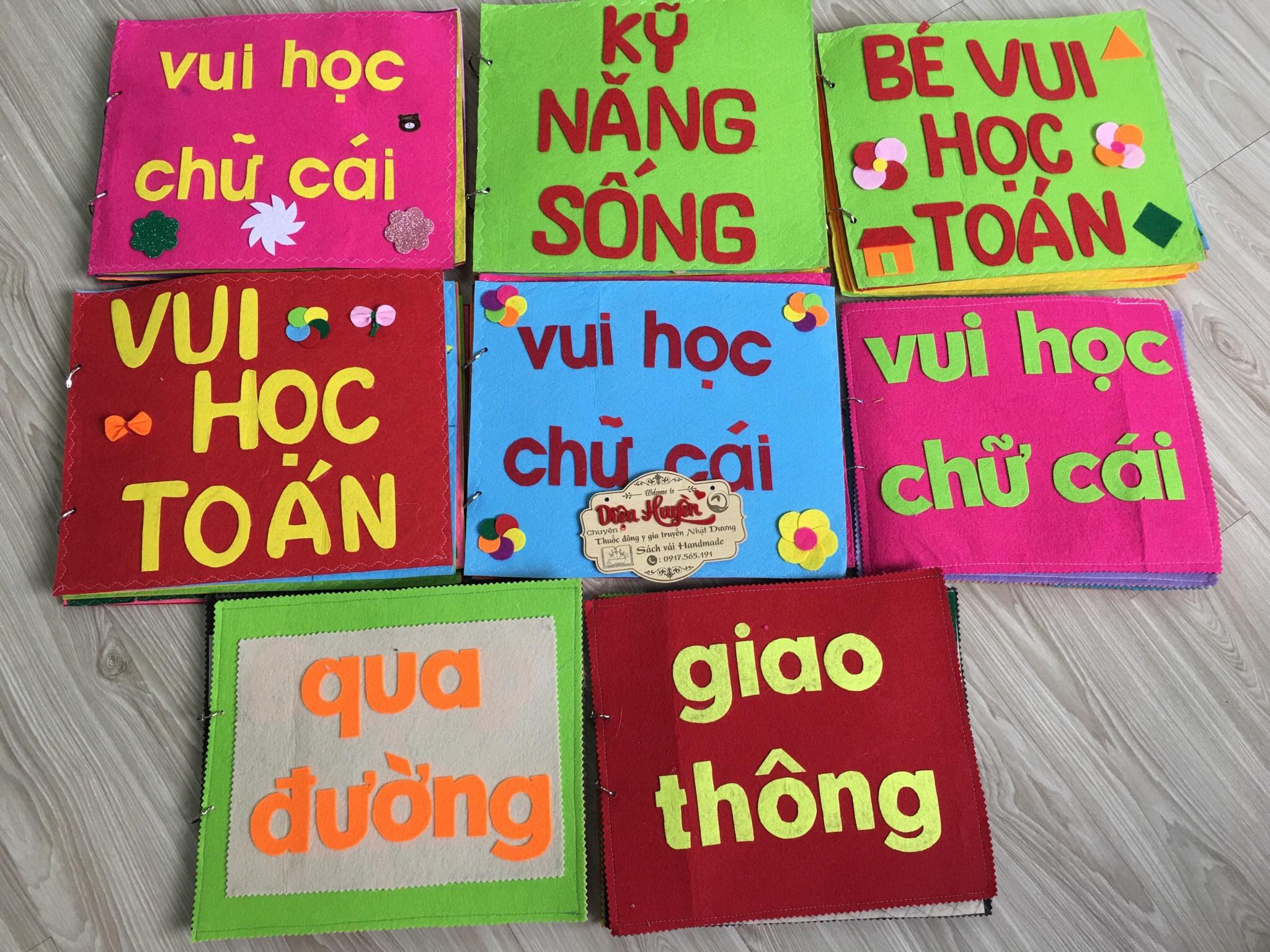 SÁCH VẢI CHO BÉ HỌC