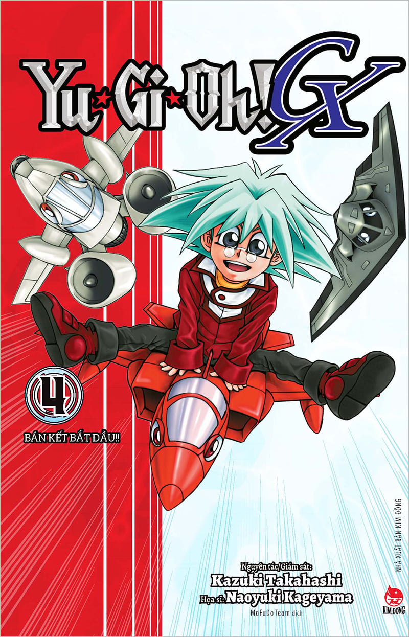 Kim Đồng - Yu-Gi-Oh! GX - Tập 4 (Tặng Kèm Bookmark PVC)