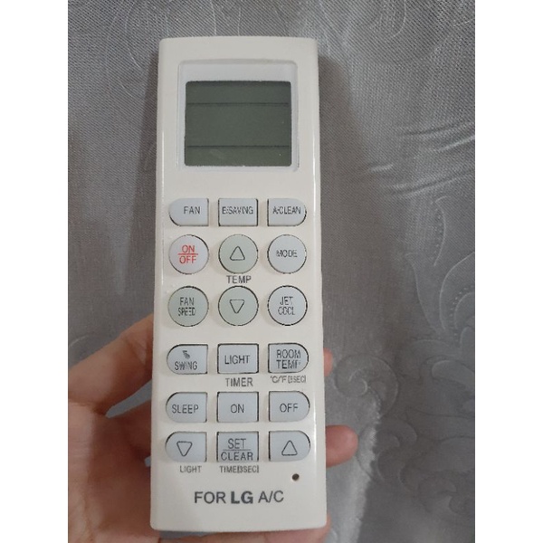 Điều khiển điều hòa LG INVERTER 1 chiều