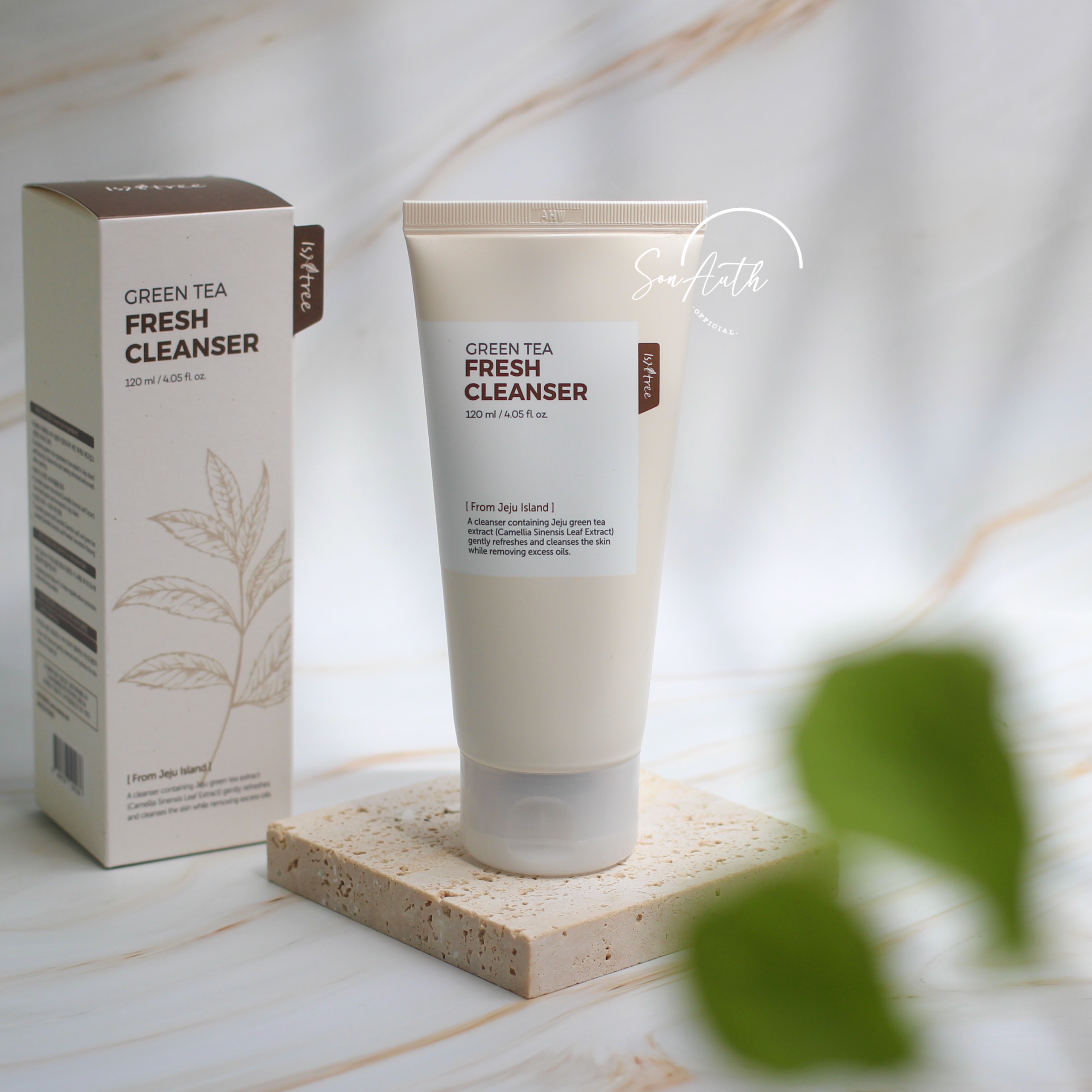 Sữa rửa mặt Isntree Green Tea Fresh Cleanser 120ml