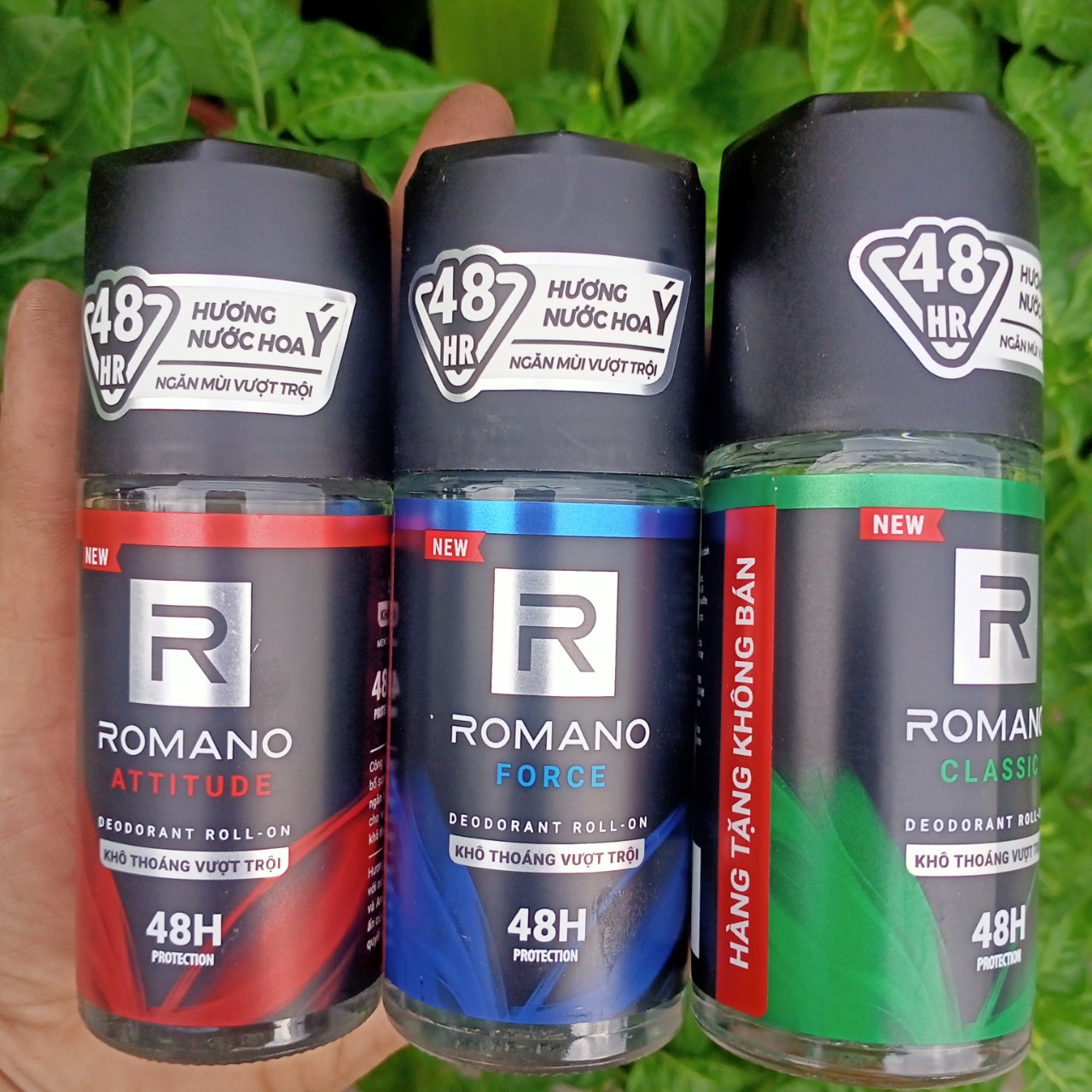 Lăn Khử Mùi Romano 40ml (Hàng khuyến mãi)