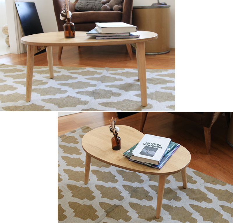 [HCM]BÀN TRÀ/ SOFA PHÒNG KHÁCH KIỂU HẠT ĐẬU CHÂN GẤP GỌN - D TABLE