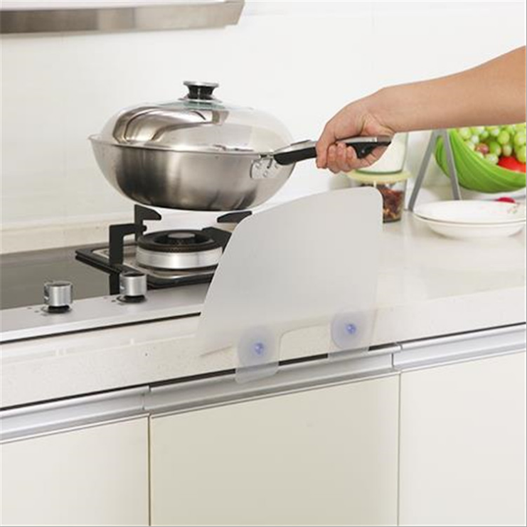 Tấm chắn dầu mỡ nhà bếp TRONG SUỐT, ngăn bắn nước dùng cho bồn rửa bát vệ sinh, sạch sẽ