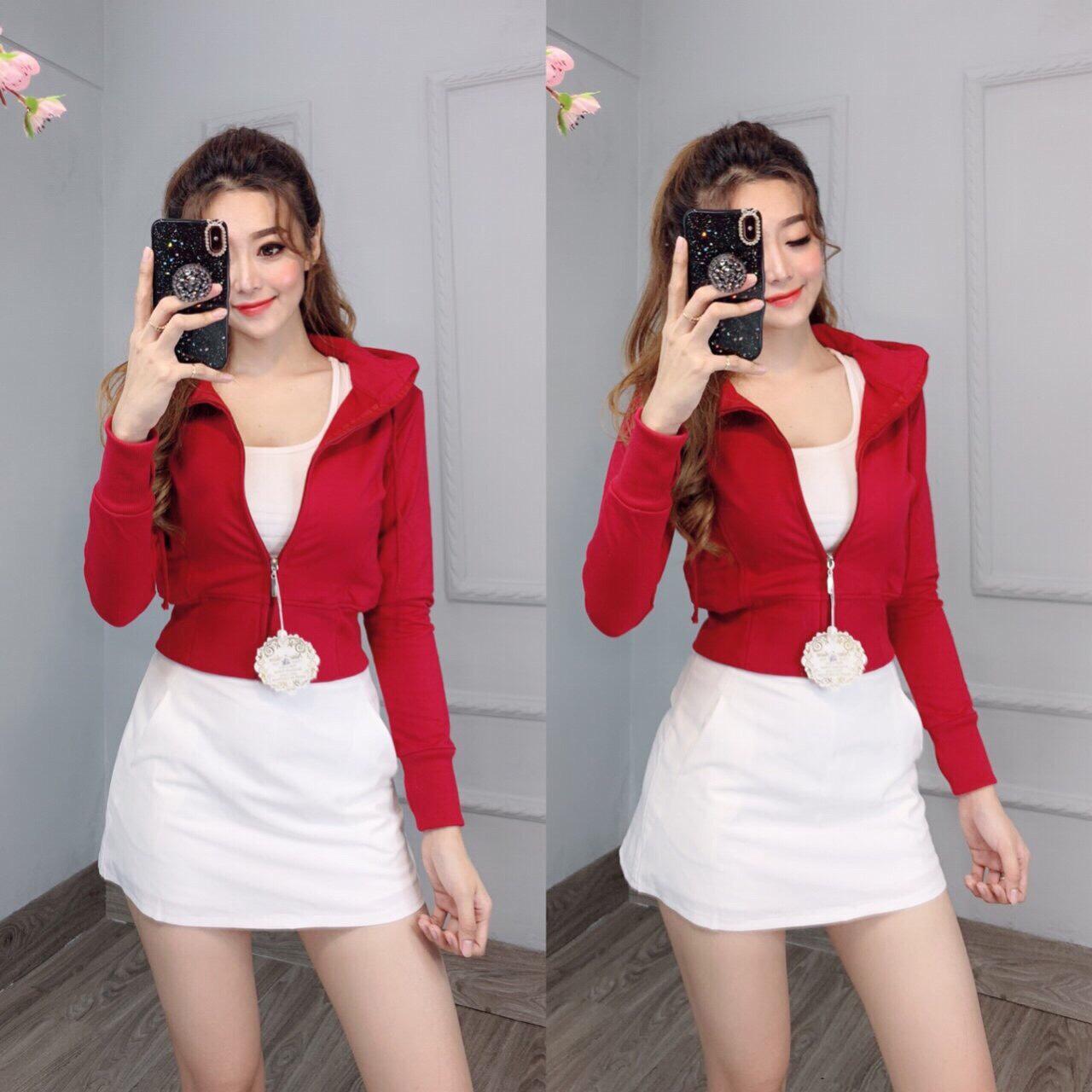 ÁO KHOÁC THUN COTTON FROM LỬNG CỰC XINH
