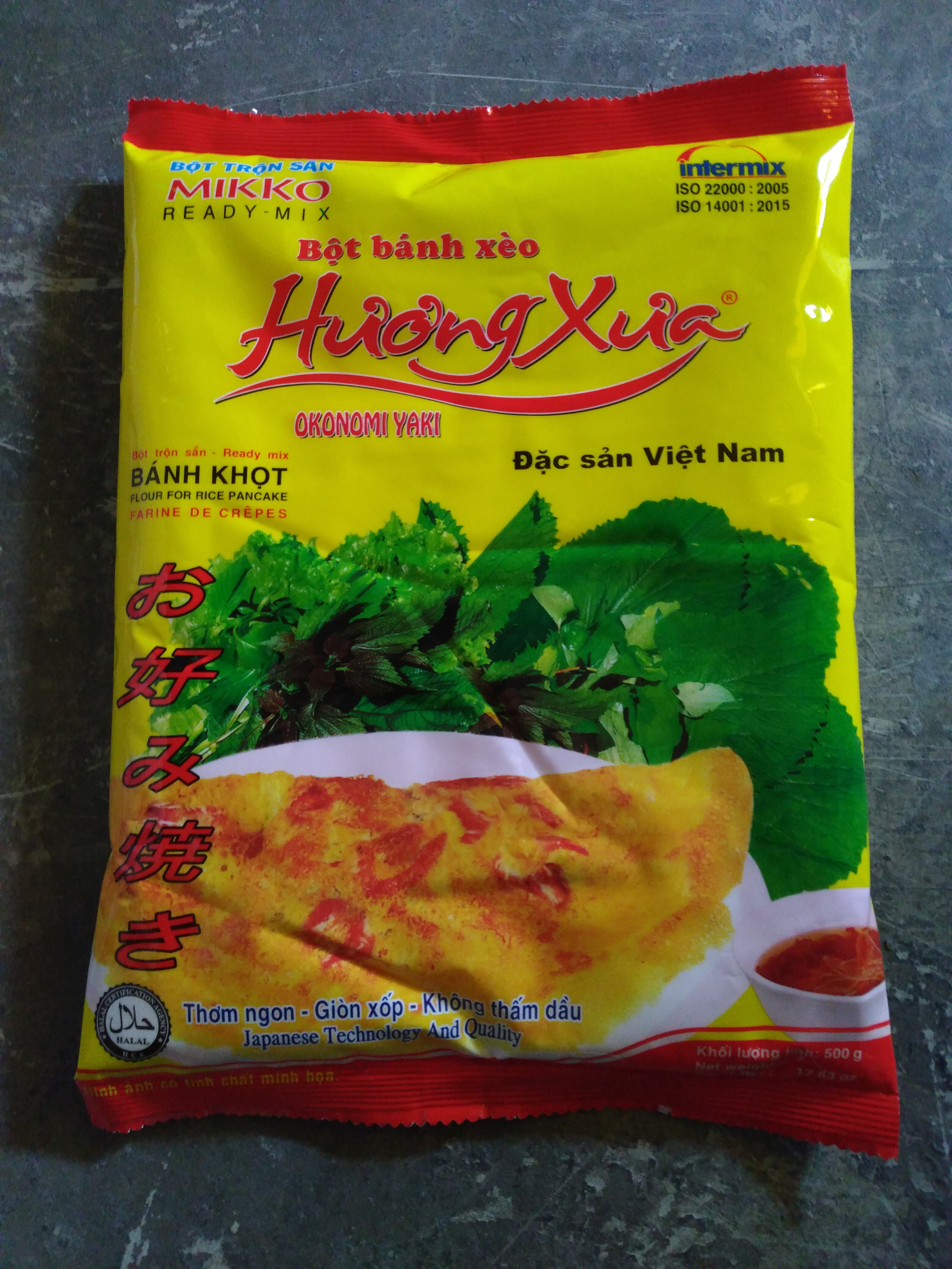 Bột bánh xèo Mikko Hương Xưa 500g