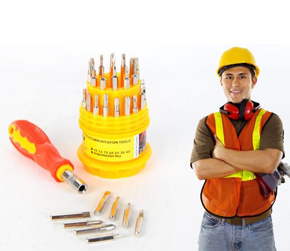 Bộ Tua Vít Đa Năng 31 Đầu xịn - Bộ Tua Vít Cốc Đa Năng 31 Đầu Chuyên Dụng Sửa Chữa Điện Thoại - Máy Tính - Đồng Hồ (Thép Cao Cấp)
