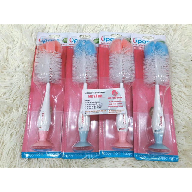 Bộ Cọ Bình Sữa Upass ( đầu mút + cước )