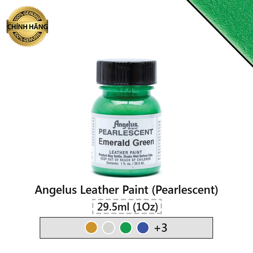[HCM]Màu vẽ da vải Angelus Leather Paint (Pearlescent) – 29.5ml (1Oz)