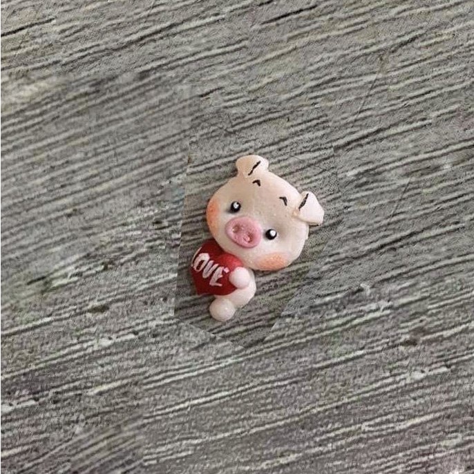 [Charm] charm nail - charm gấu - gấu nặn thủ công