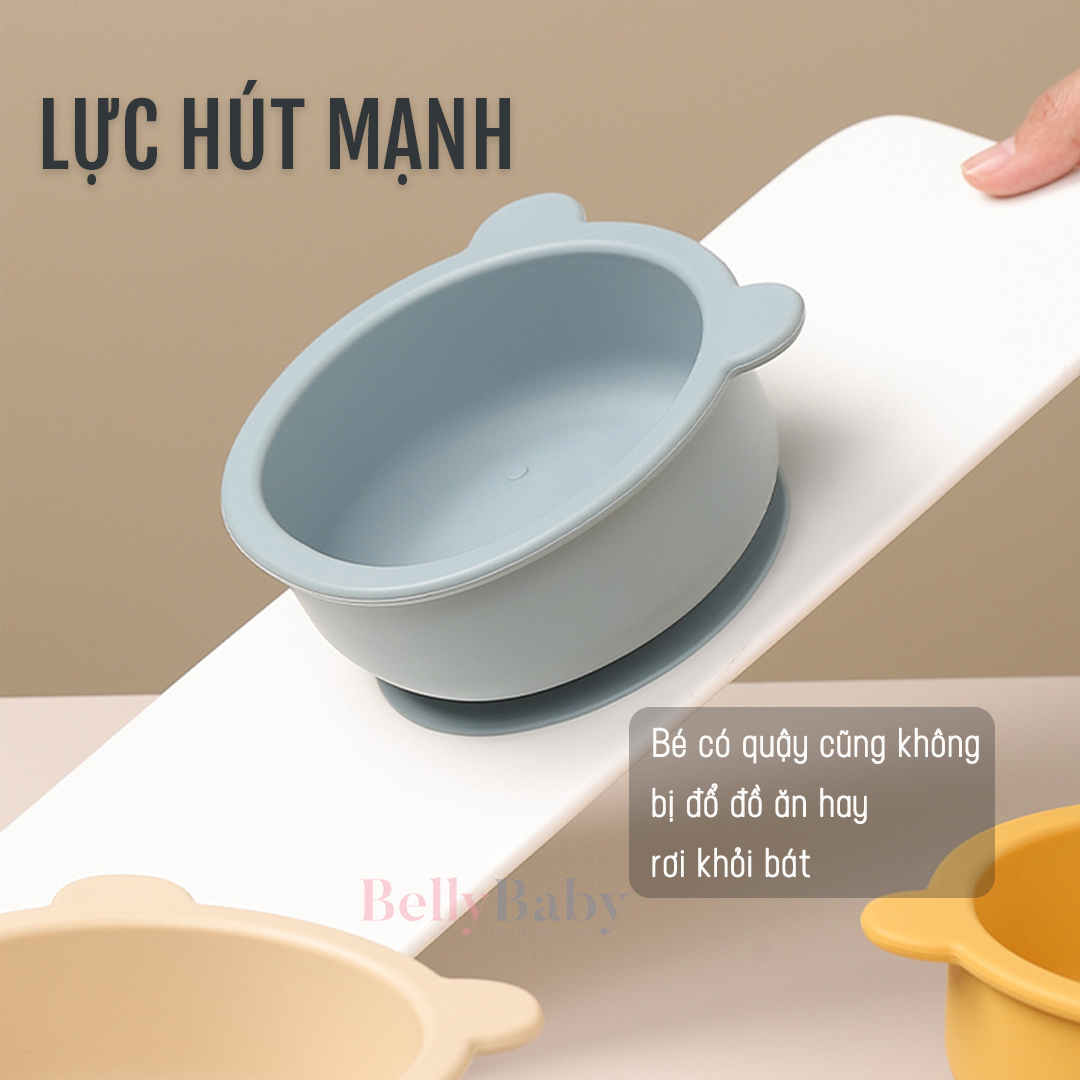 Bát ăn dặm Silicon, Bộ bát ăn dặm Belly Baby