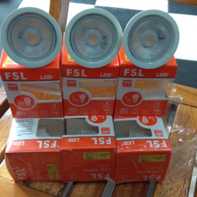 Bóng đèn led chân cắm MR16 FSL chính hãng