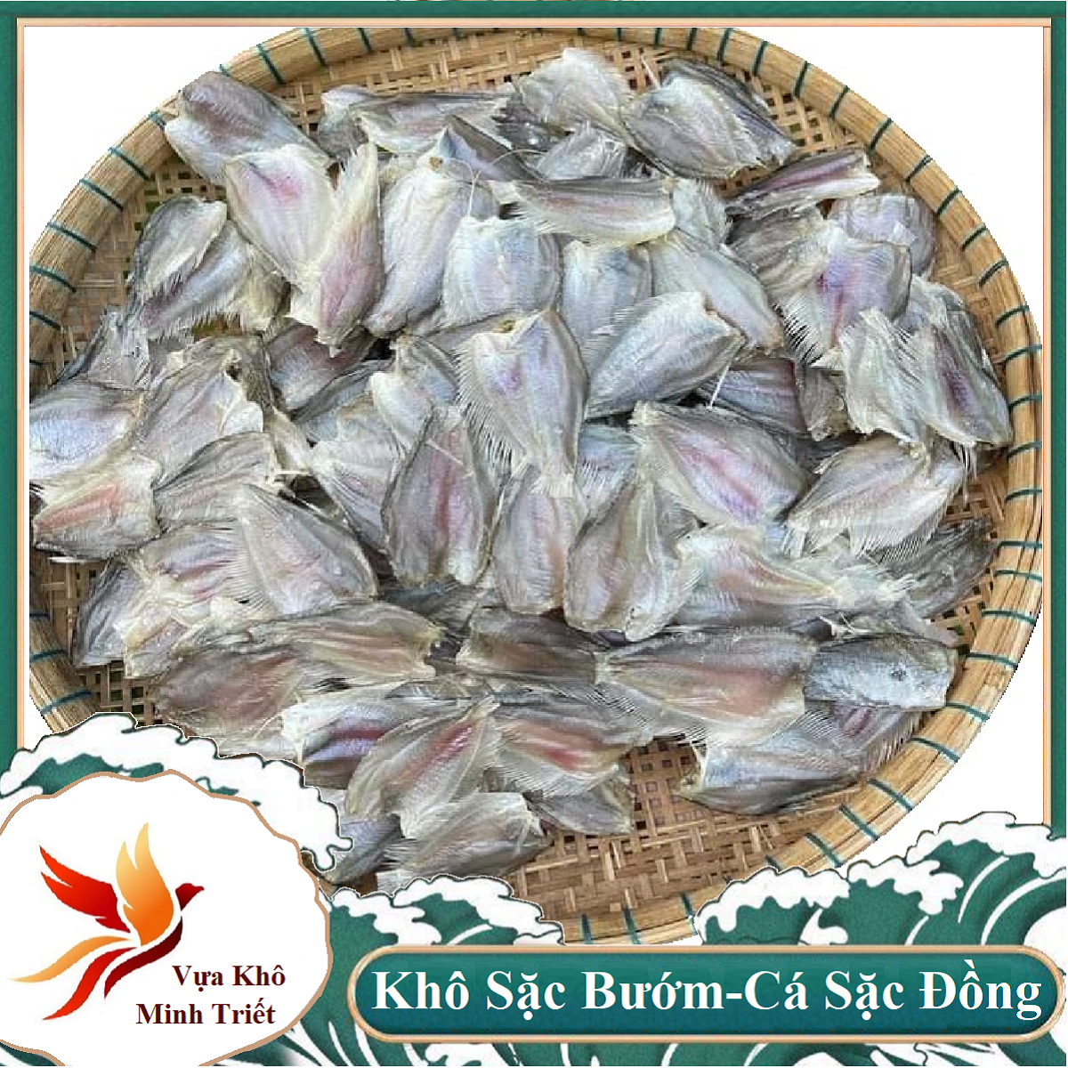 khô cá sặc bướm 500gr Khô cá sặc lá loại 1 to ngon chính gốc, tự nhiên-Vựa Khô Minh Triết