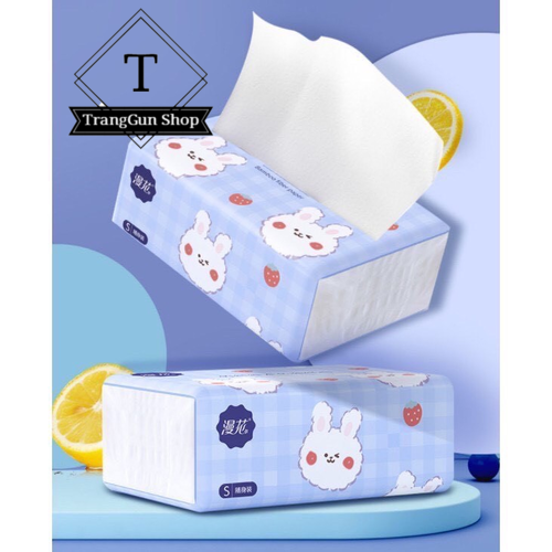 Sale !!! Giấy Ăn Rút Hình Thỏ Siêu Hót [Bán Lẻ 1 Gói]