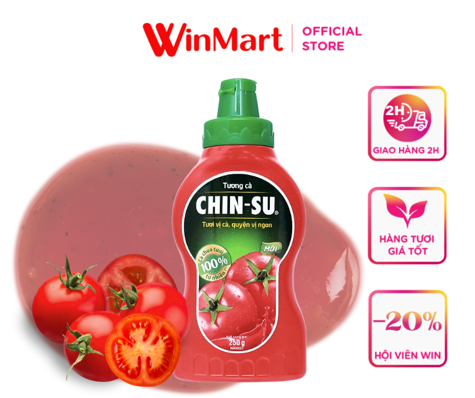 [Siêu thị WinMart] - Tương cà Chin-Su chai eo 250g