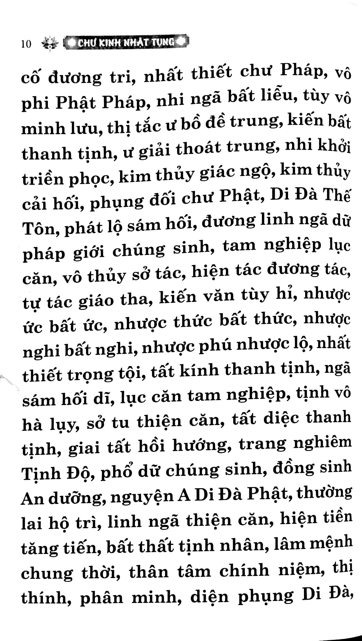 Fahasa - Chư - Kinh - Nhật - Tụng