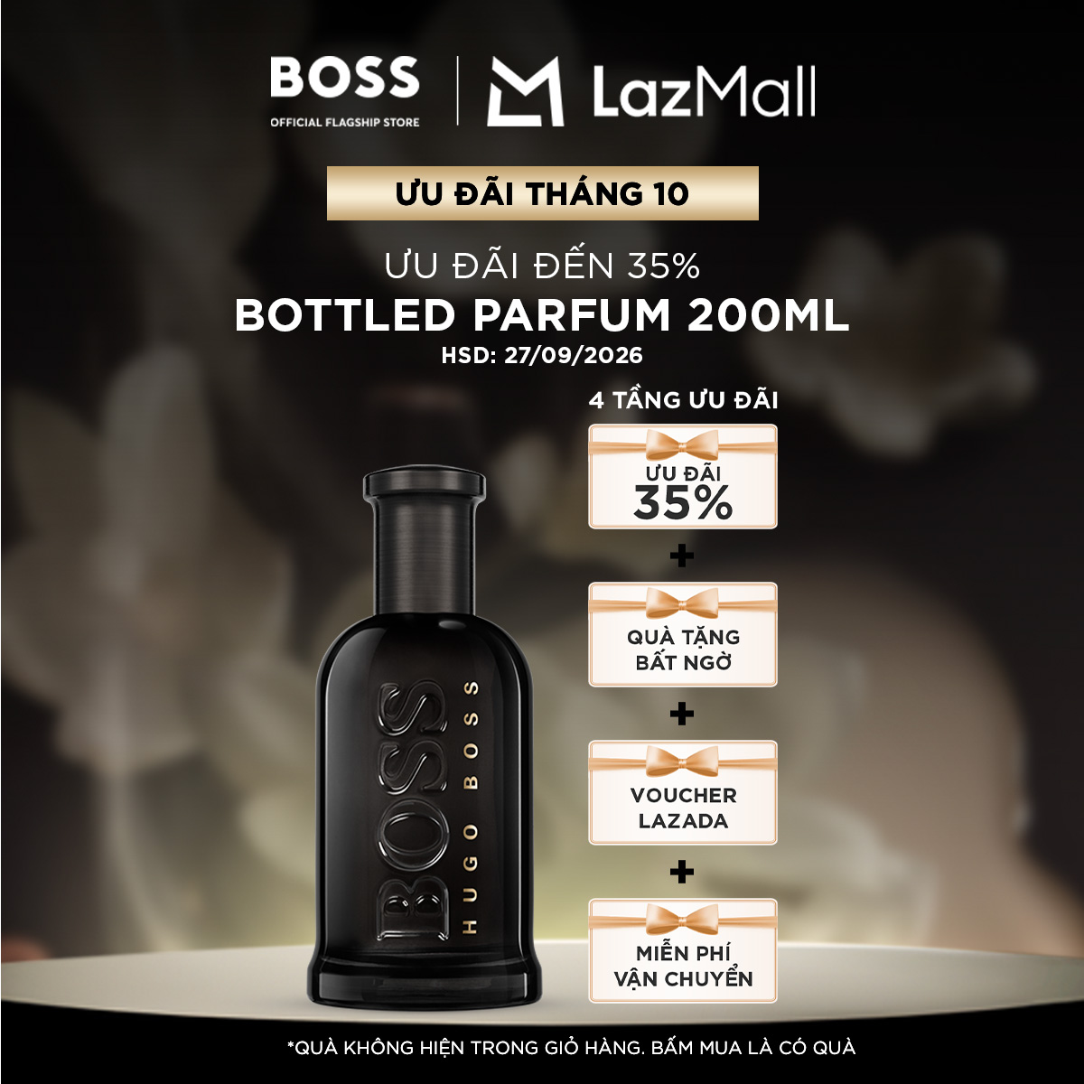 [Only in November] |   Clearance Sale] Men's Perfume Boss Bottled Parfum 200ml (Read Product Description)