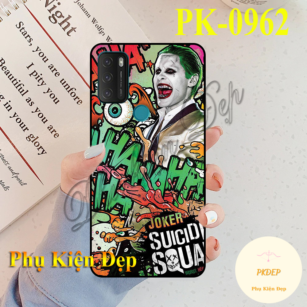 [HCM]Ốp lưng Vsmart Star 5 dẻo đen in hình đáng sợ