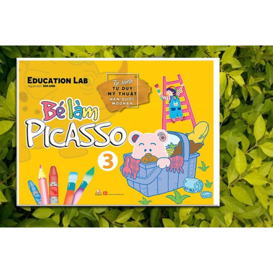 Sách - Bé Làm Picasso - Tập 3-Vanlangbooks