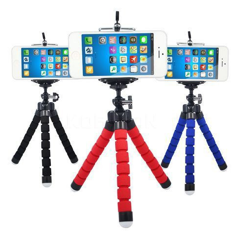 Tripod Chụp Hình 3 Chân Bạch Tuộc Cho Điện Thoại (Kèm Đầu Kẹp ĐT)