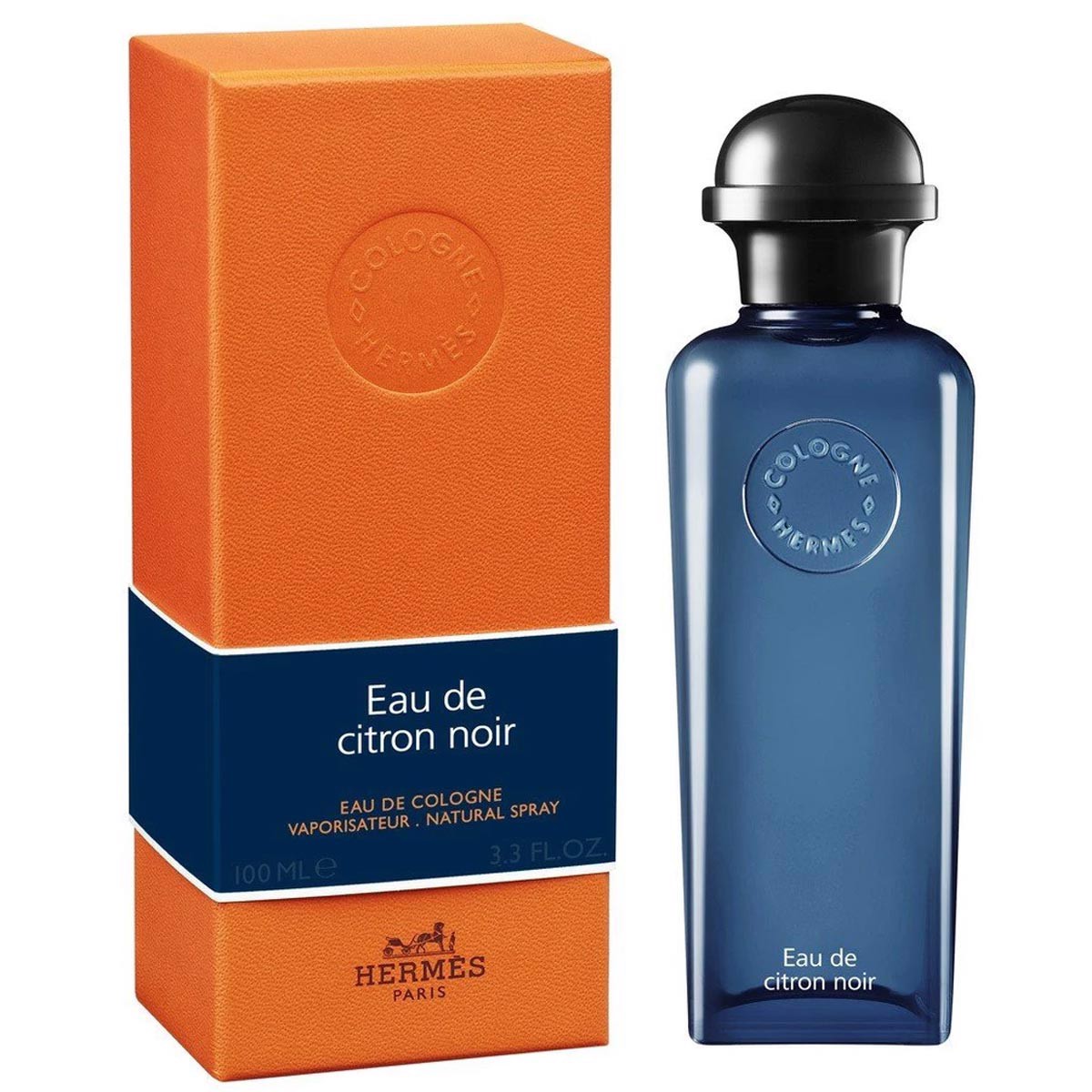Nước hoa nam cao cấp authentic Hermes Eau de Citron Noir eau de cologne EDC 100ml (Mỹ)