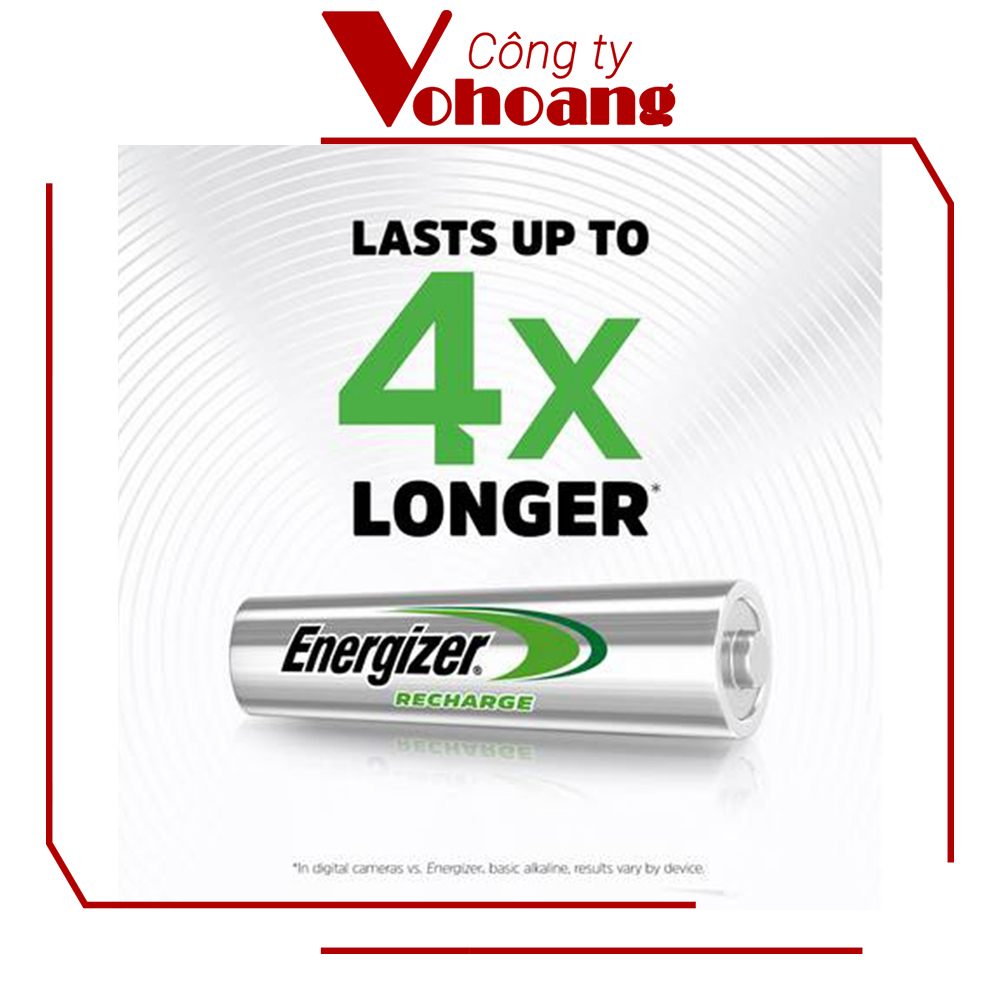 Bộ 2 Pin sạc AAA Energizer Recharge 700mAh