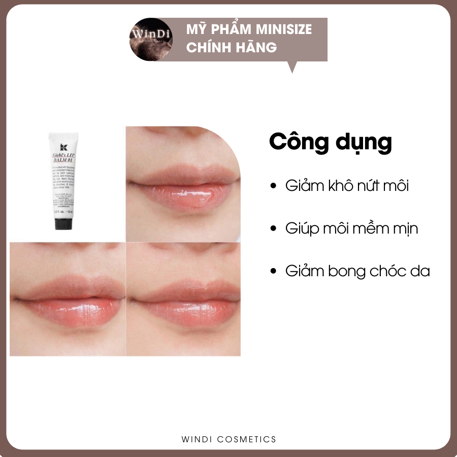 Son dưỡng 𝐊.𝐢.𝐞.𝐡.𝐥.𝐬 𝐋𝐢𝐩 𝐁𝐚𝐥𝐦 #𝟏