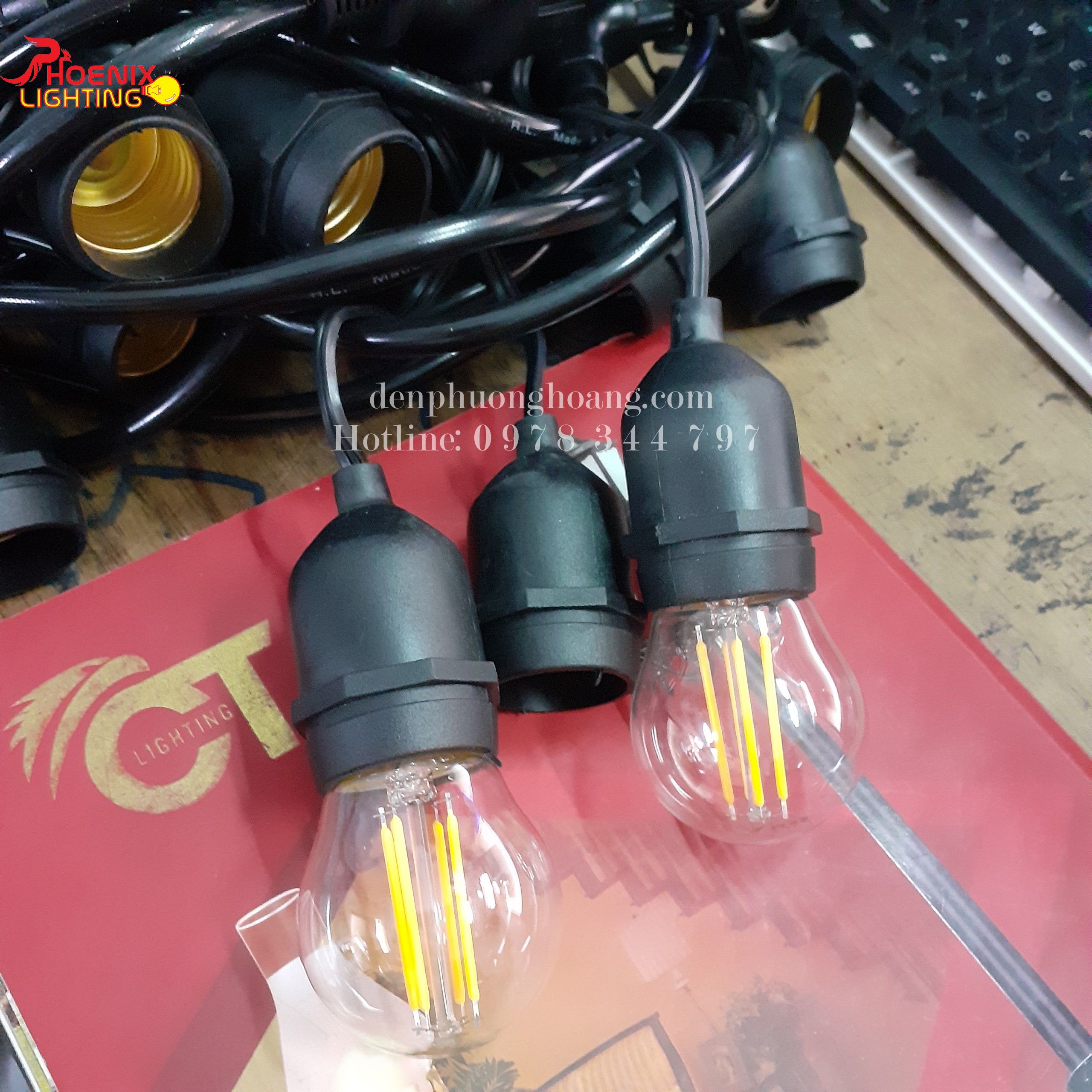 Bóng Đèn Edison G45 - Combo 10 Bóng