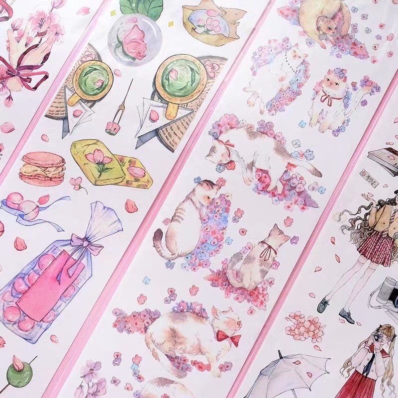 Dây Stickers Stripe 35Cm Dễ Thương