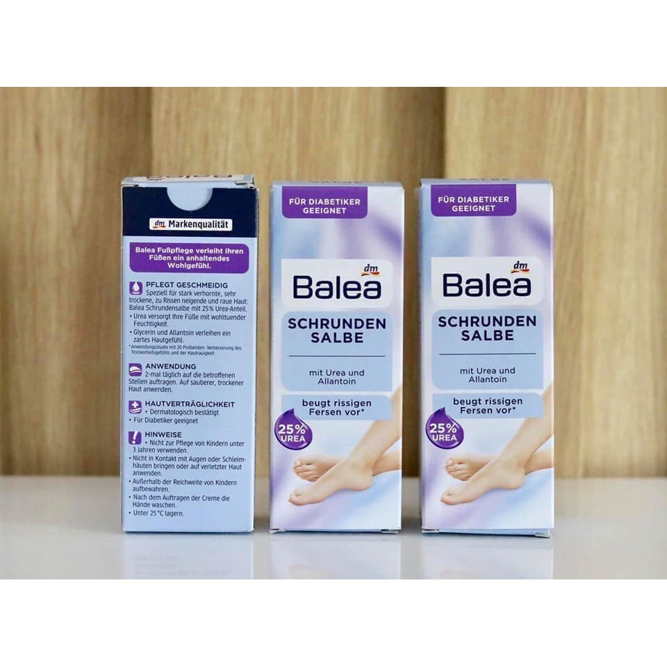 Kem Nứt Gót Chân Balea Schrundensalbe, 50 ml