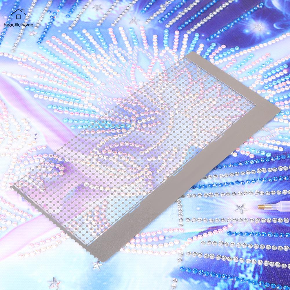 880 Holes Point Drill Ruler Diamond Painting Net Ruler Needlework Tool Embroidery Accessories