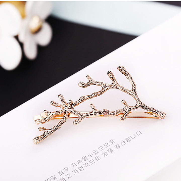 Kẹp tóc nhành cây phong cách Hàn Quốc dễ thương KT10
