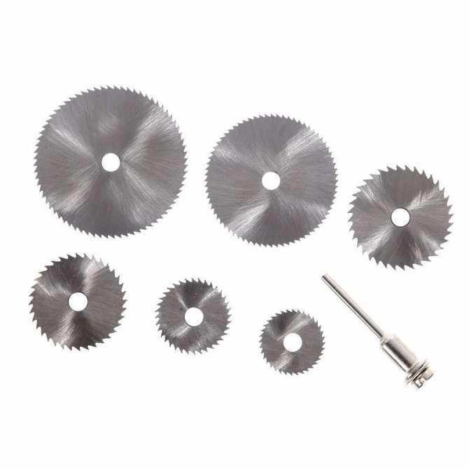 Bộ 6 lưỡi cưa gỗ mini
